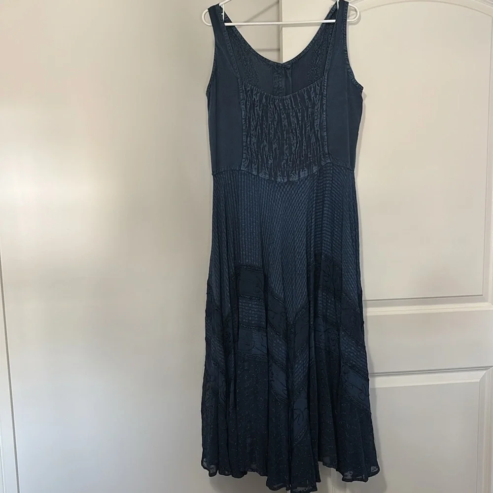 Vintage Papa Navy Maxi Dress - Picture 8 of 9